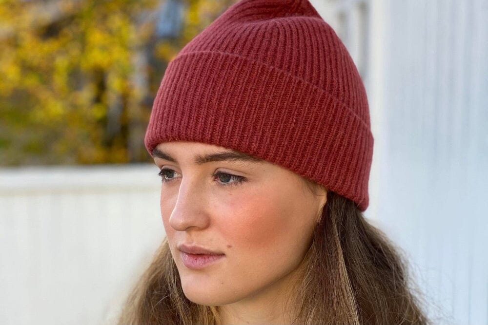 Wool Beanie "Terra" von LE BONNET