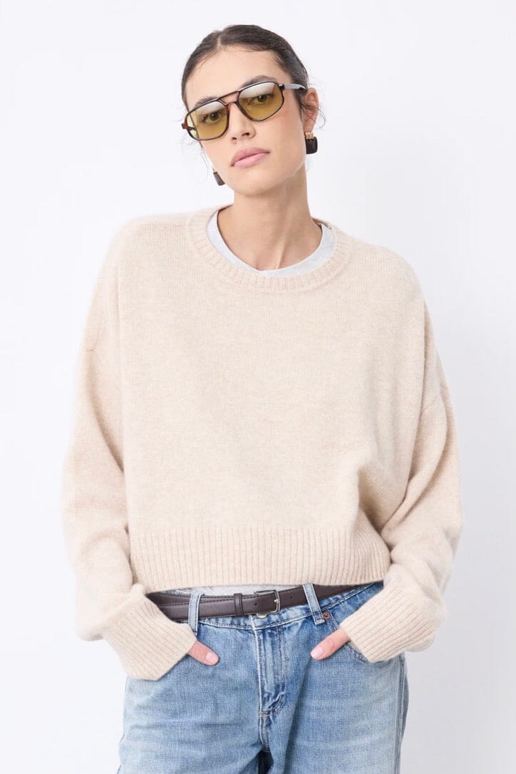 NOTSHY Cashmere Pullover "TAYRA" off-white
