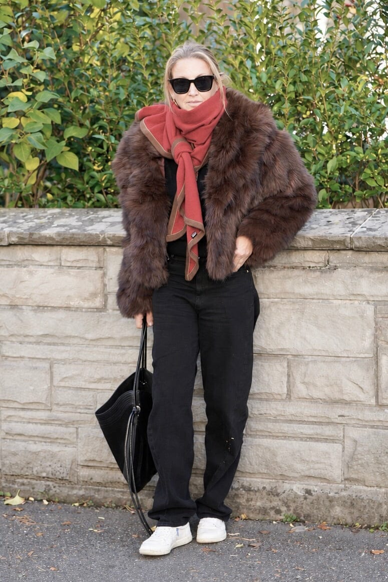 OAKWOOD Fake Fur Jacket "STACY" cooper