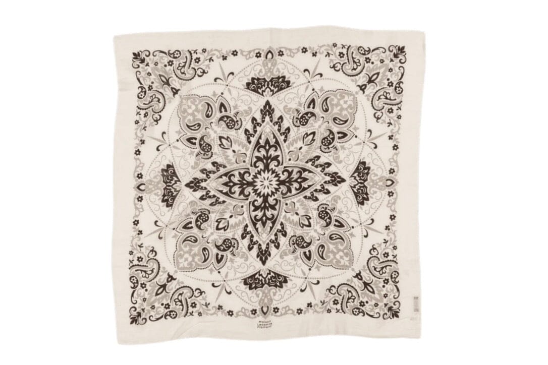 MAISON LECOMTE FLAMANT Wool/Cashmere "Scarf" ecru