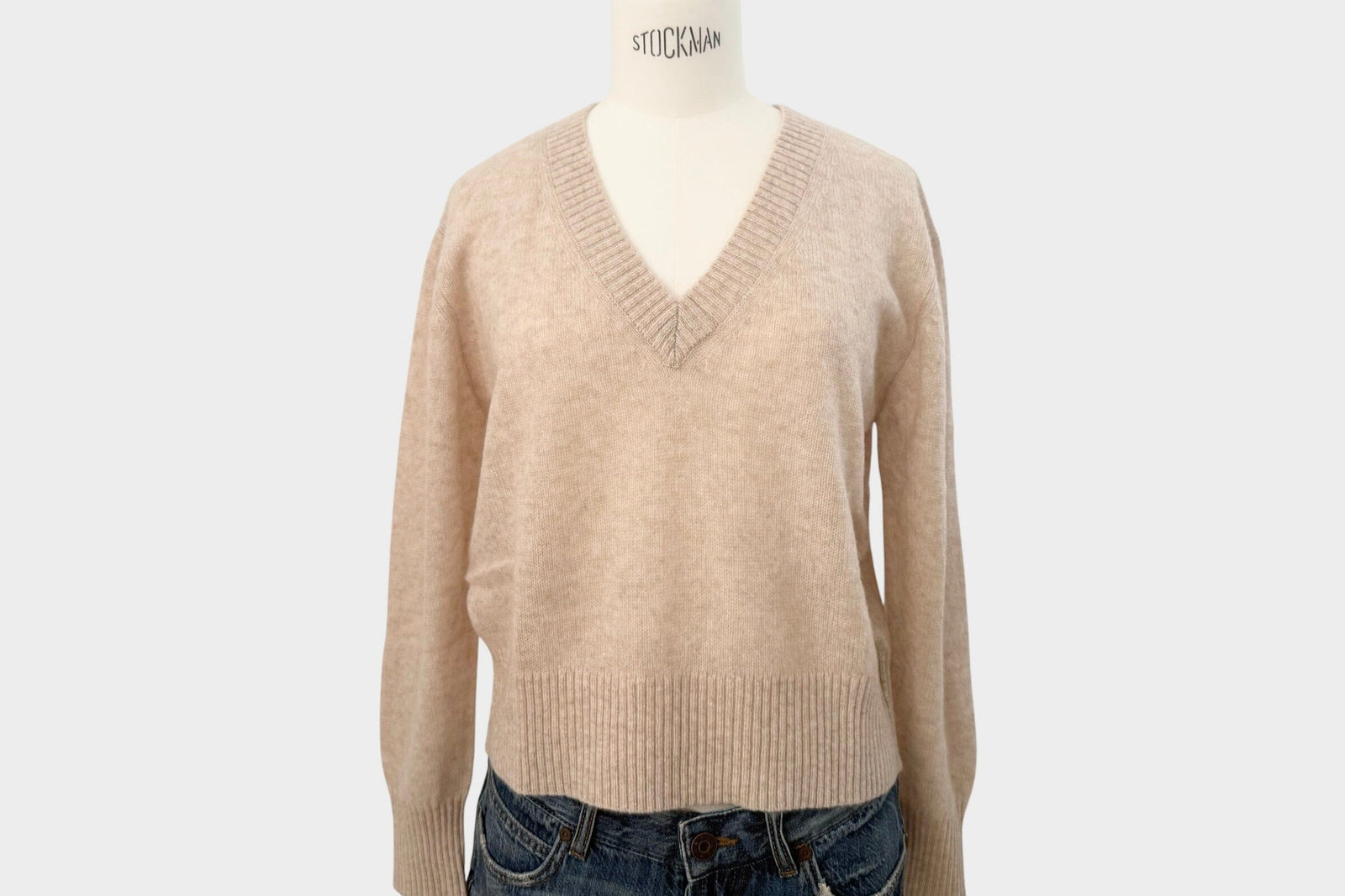 NOTSHY Cashmere Pullover "TINI" beige chiné