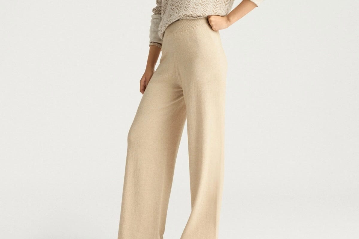 MOMONI Strickhose " CARAMEL" light camel
