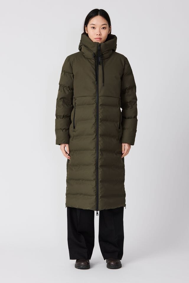 Tantä winter coat "Snestorm" khaki