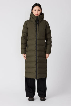 Tantä Wintermantel "Snestorm" khaki