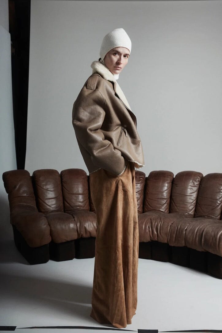 UTZON Shearlingjacke "JUIN" natural