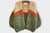 E WITH LOVE Handknit Jacke "SAMIA" oliv