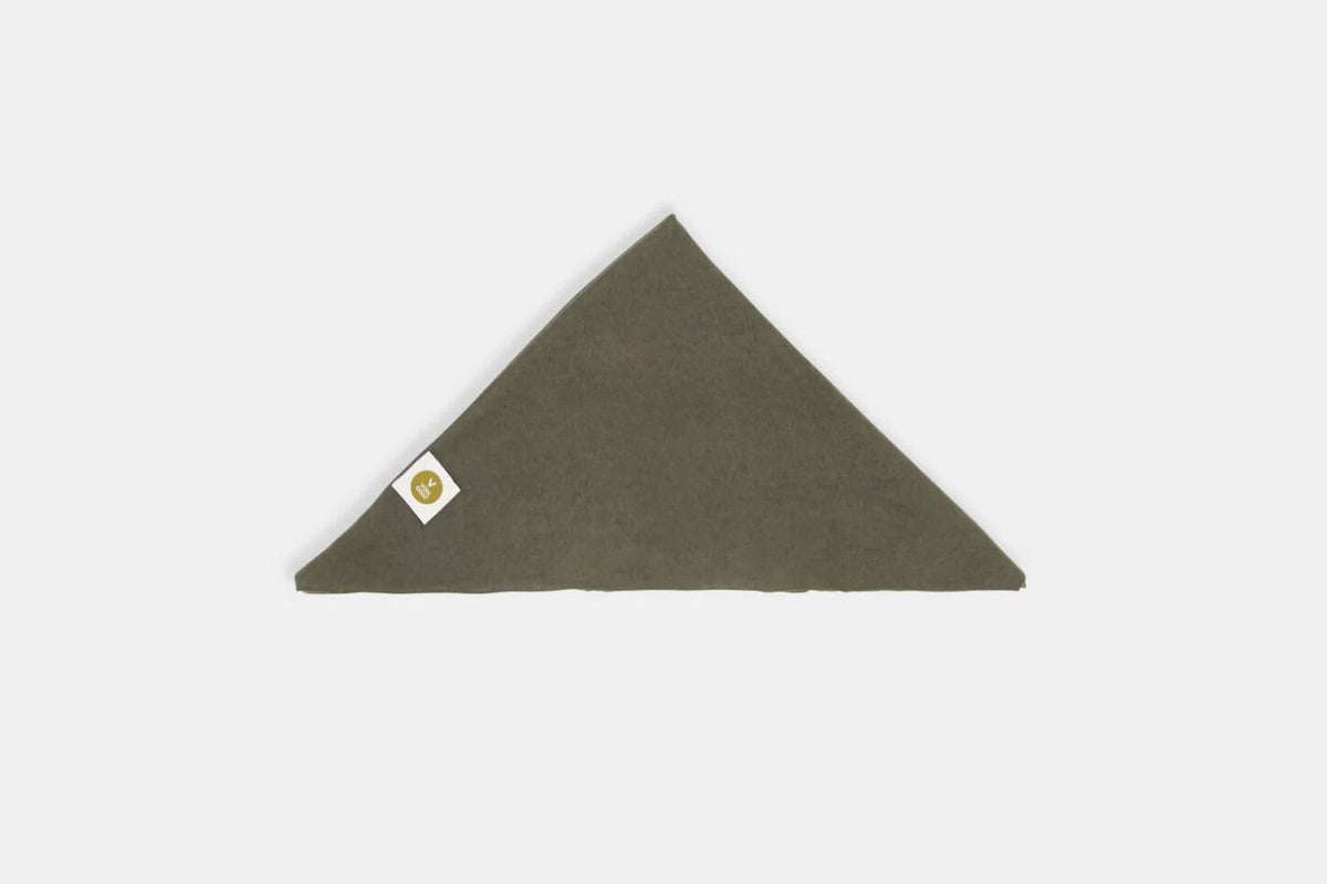 VON GOAT Cashmere Bandana uni olive
