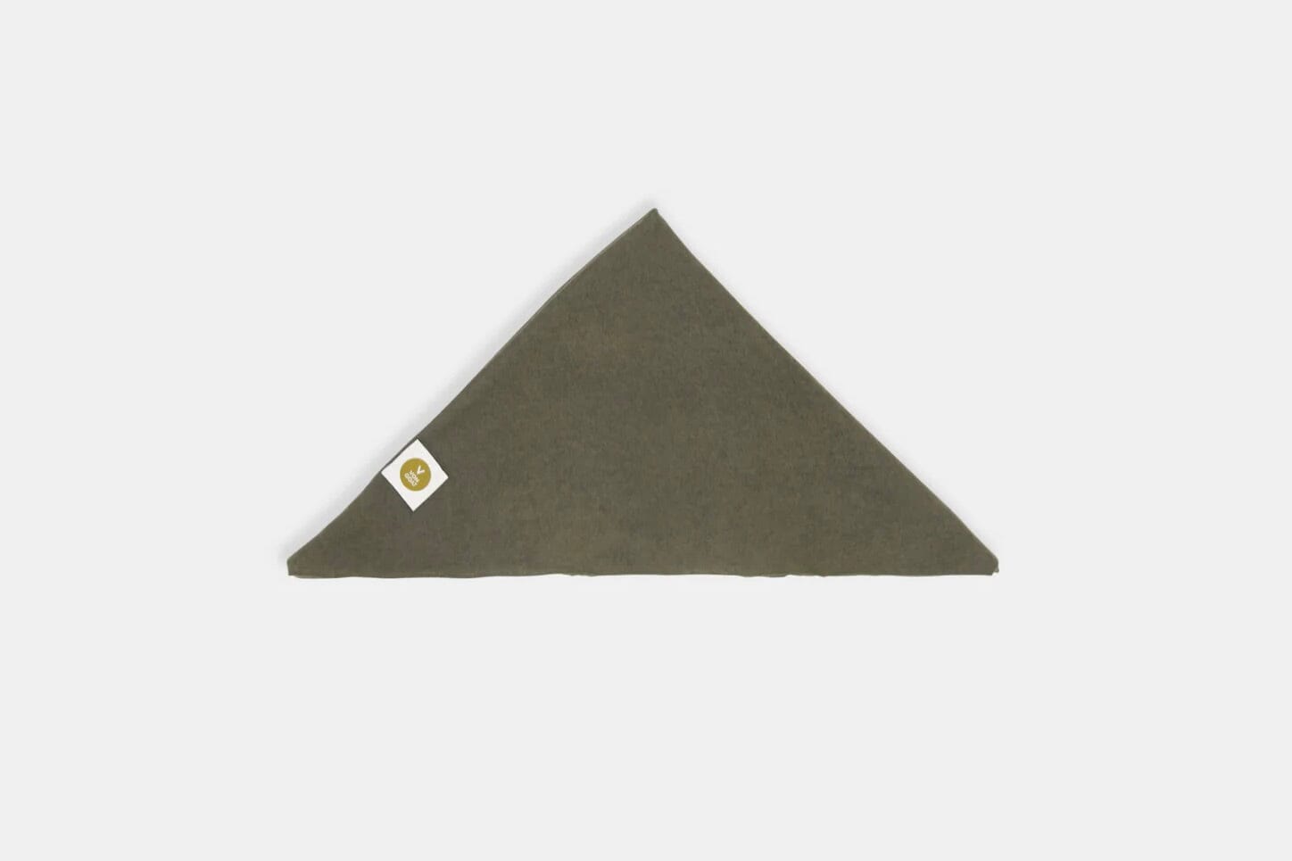 VON GOAT Cashmere Bandana uni olive