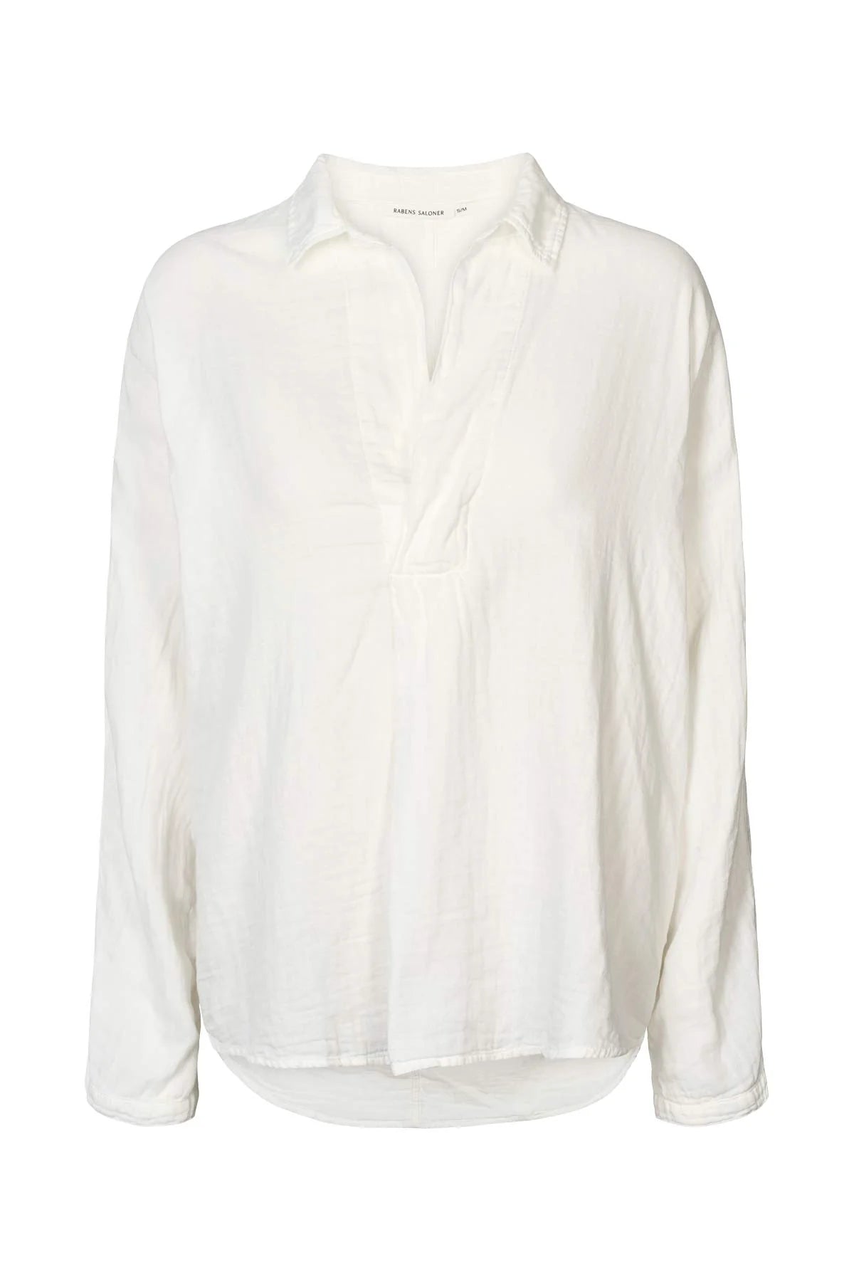 RABENS SALONER  Baumwollbluse "JOJO" off-white