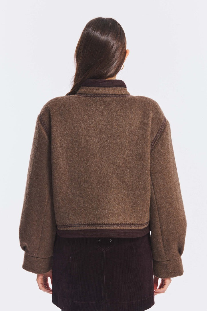 ANTIK BATIK Jacke "Willow" brown