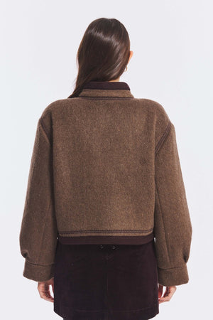 ANTIK BATIK Jacke "Willow" brown