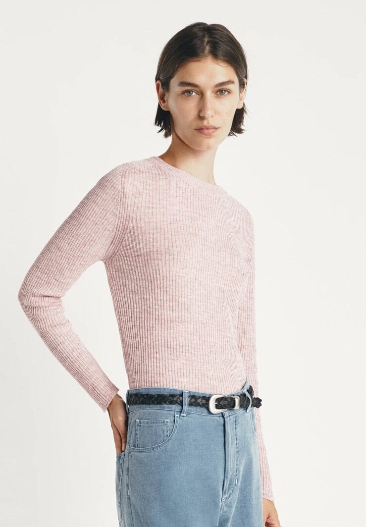 MASSCOB Ripp-TShirt "Rosenborg" aloe