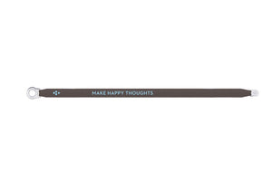 Satin Bracelet "Make Happy Thoughts" von Sorbet Island