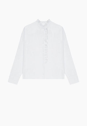 MASSCOB cotton blouse "MISURI" white