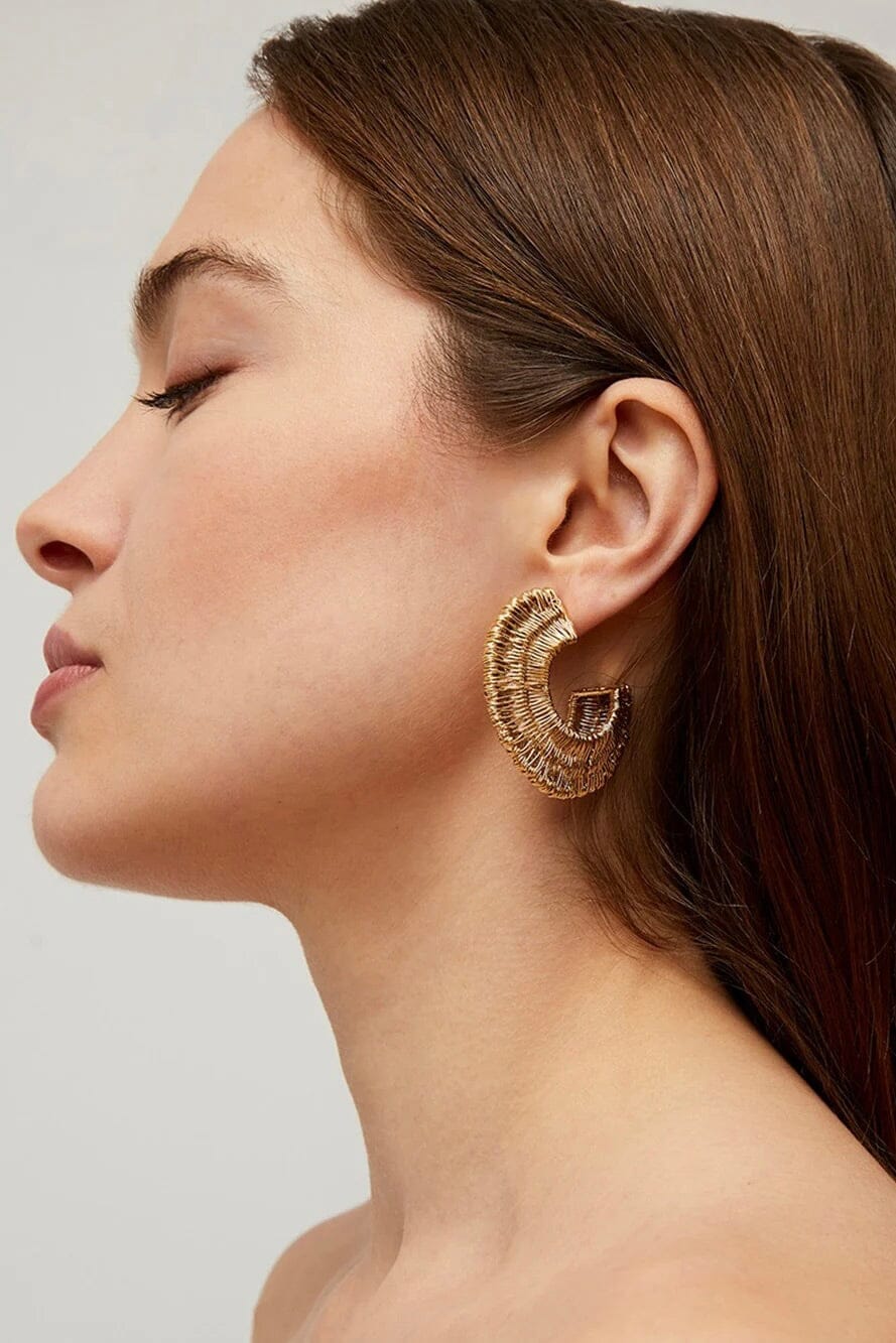 GAS BIJOUX Creolen "CROCUS" filea