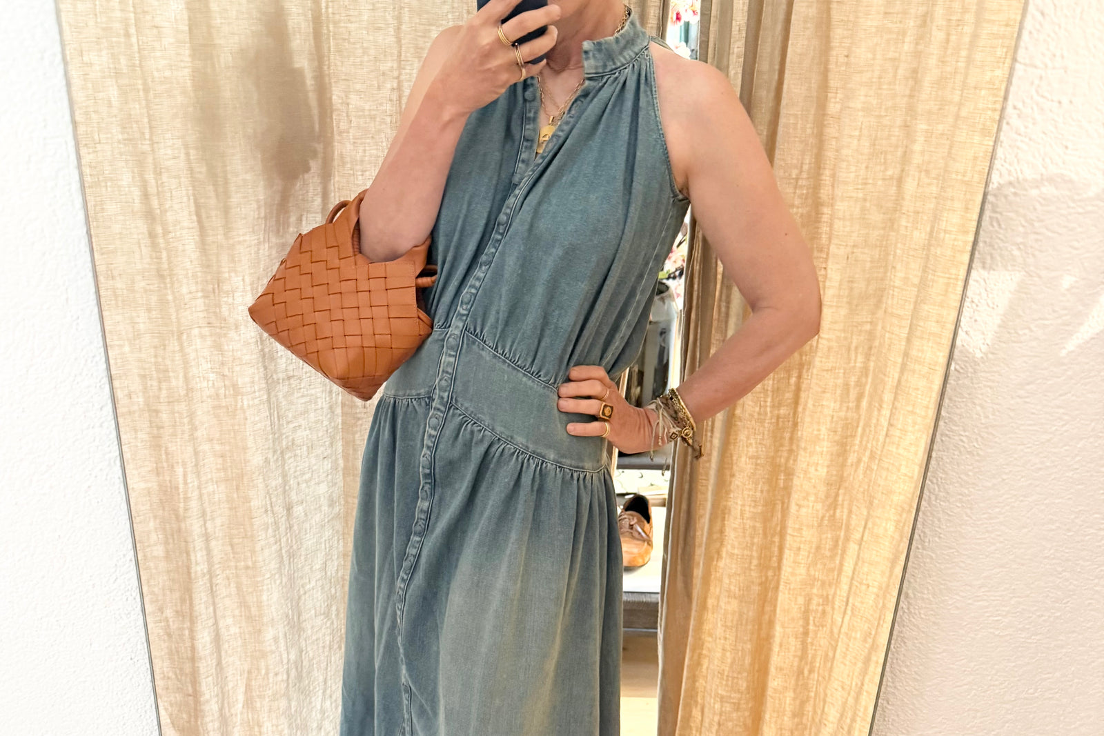HAPPYHAUS das Maxikleid "SUMMER" jeans