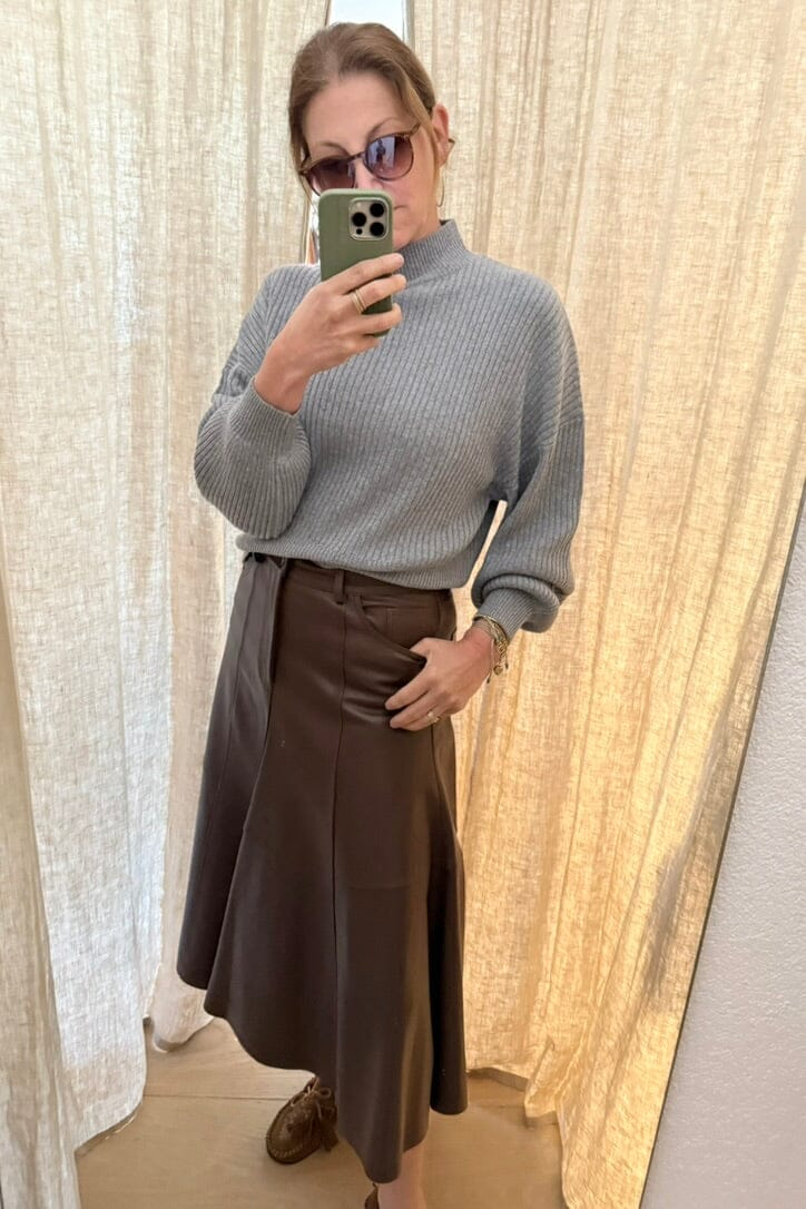 DEA KUDIBAL Strickpullover "SIADEA" grau mélange