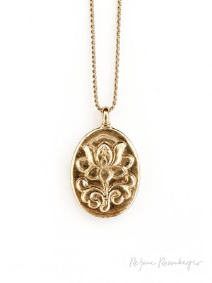 REJANE ROSENBERGER DESIGN Pendant "LOTUS" oval
