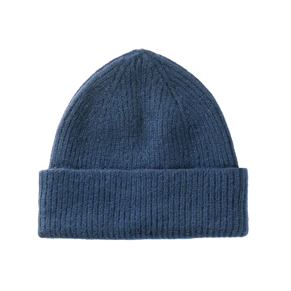 Wool Beanie "Steel" von LE BONNET