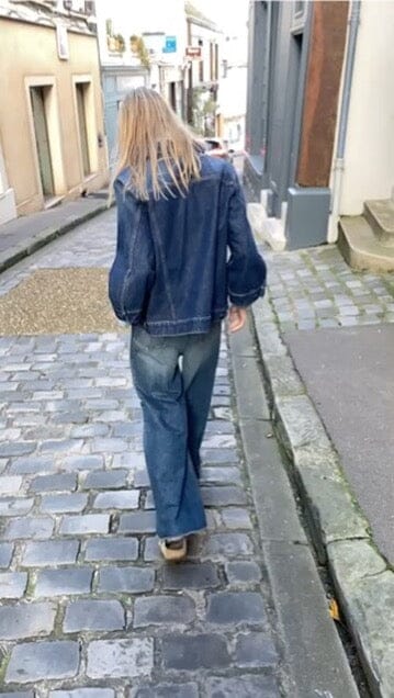 HAPPY HOUSE Le Pantalon - Jeans  "OVERSIZE"  5yrs