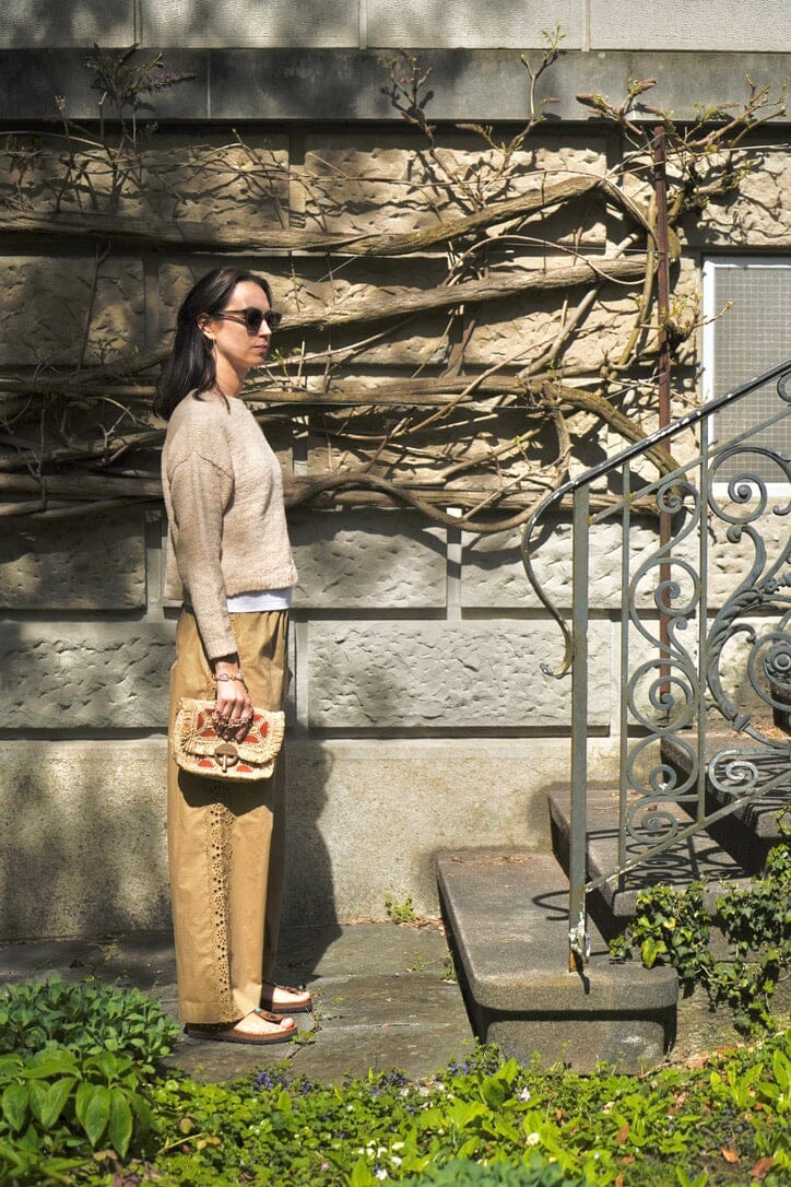 MASSCOB knitted sweater "VALLEY" sand (C)