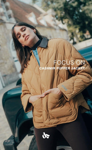 DADA Daunenjacke "Cashmir" ocre