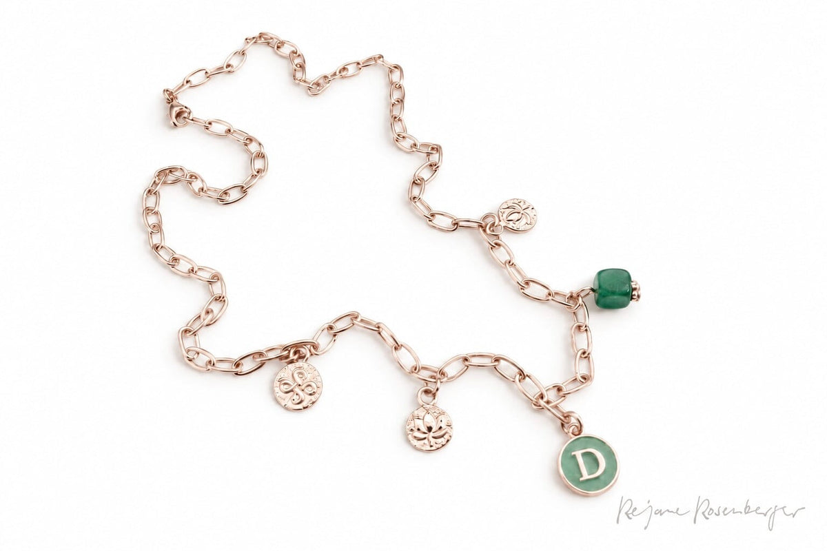 REJANE ROSENBERGER DESIGN Silberbettelkette “Alpha"