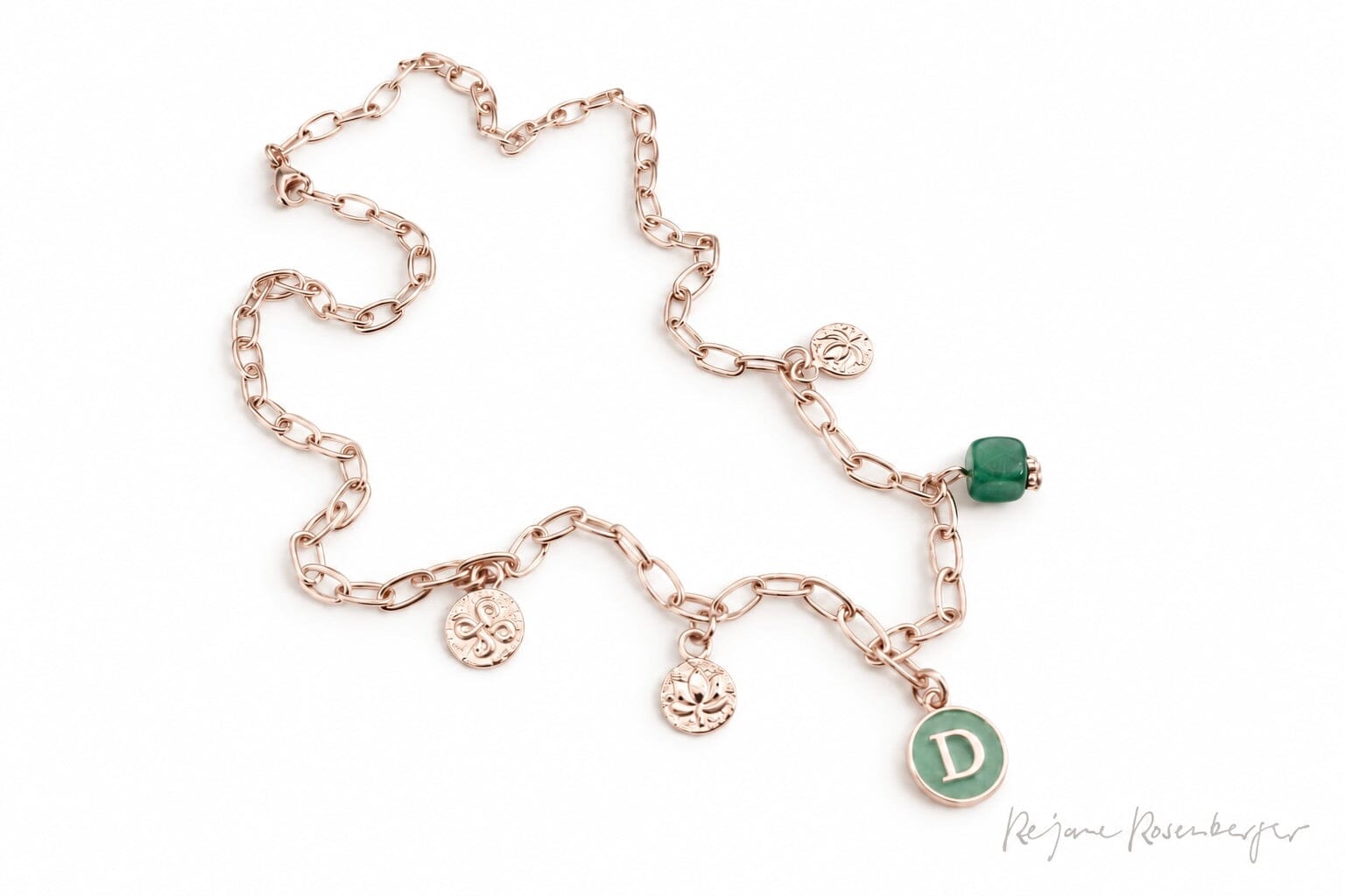 REJANE ROSENBERGER DESIGN Silberbettelkette “Alpha"