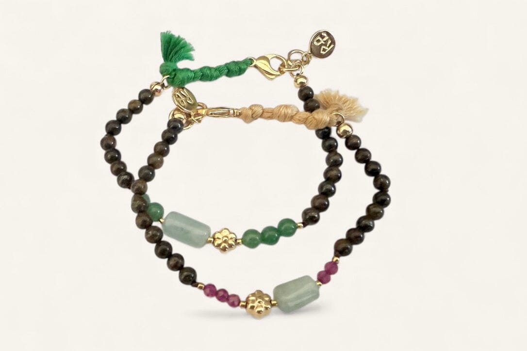 REJANE ROSENBERGER DESIGN Bronzitearmband "BOHO"