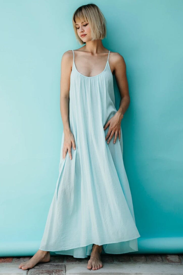 9seed - Tulum Cover- up Dress - ocean