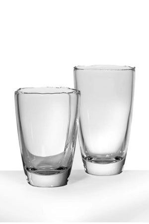 Gommaire SMALL Hurricane glass "Daniel" smoky brown