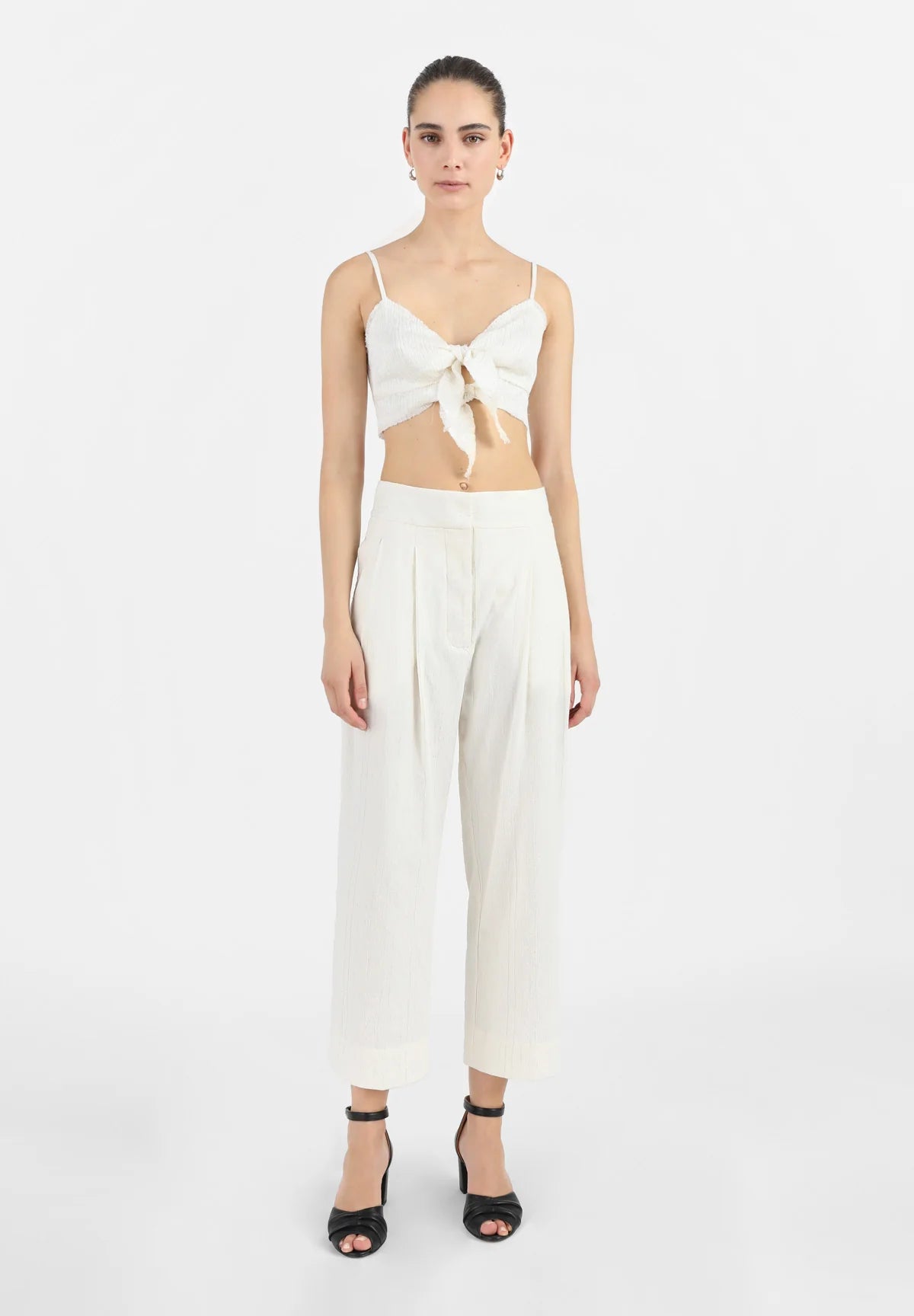 MASSCOB Buntfaltenhose "PERRIS" seashell