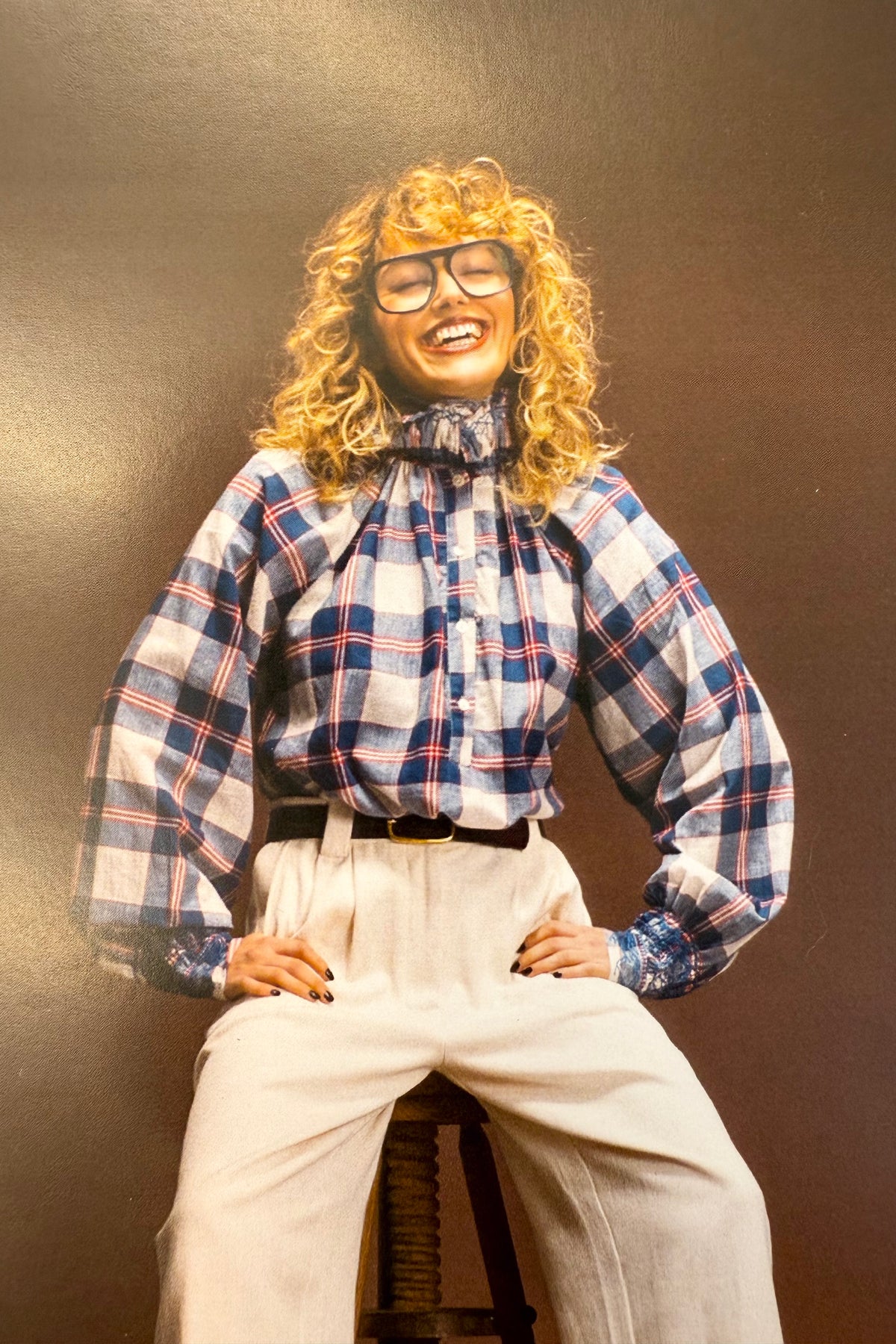 V.DE.VINSTER Baumwollbluse "APRIL" carro