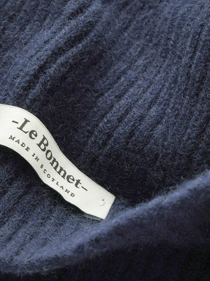 Wool Beanie "Steel" von LE BONNET