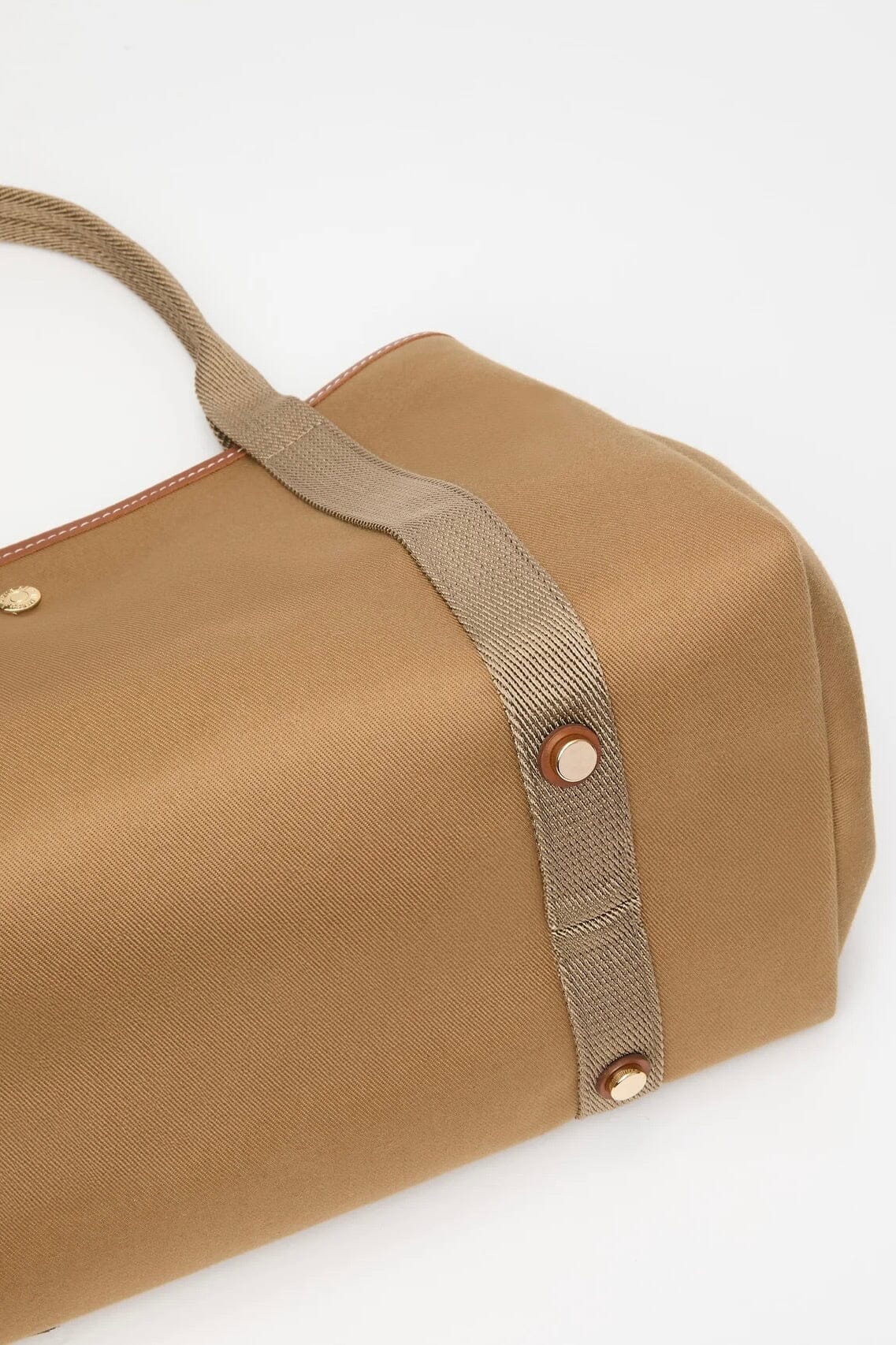 Cotton bag "Palais Royal" large camel stripe