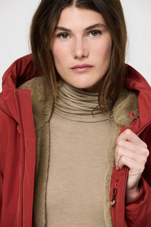 Tantä winter coat "Snestorm" khaki