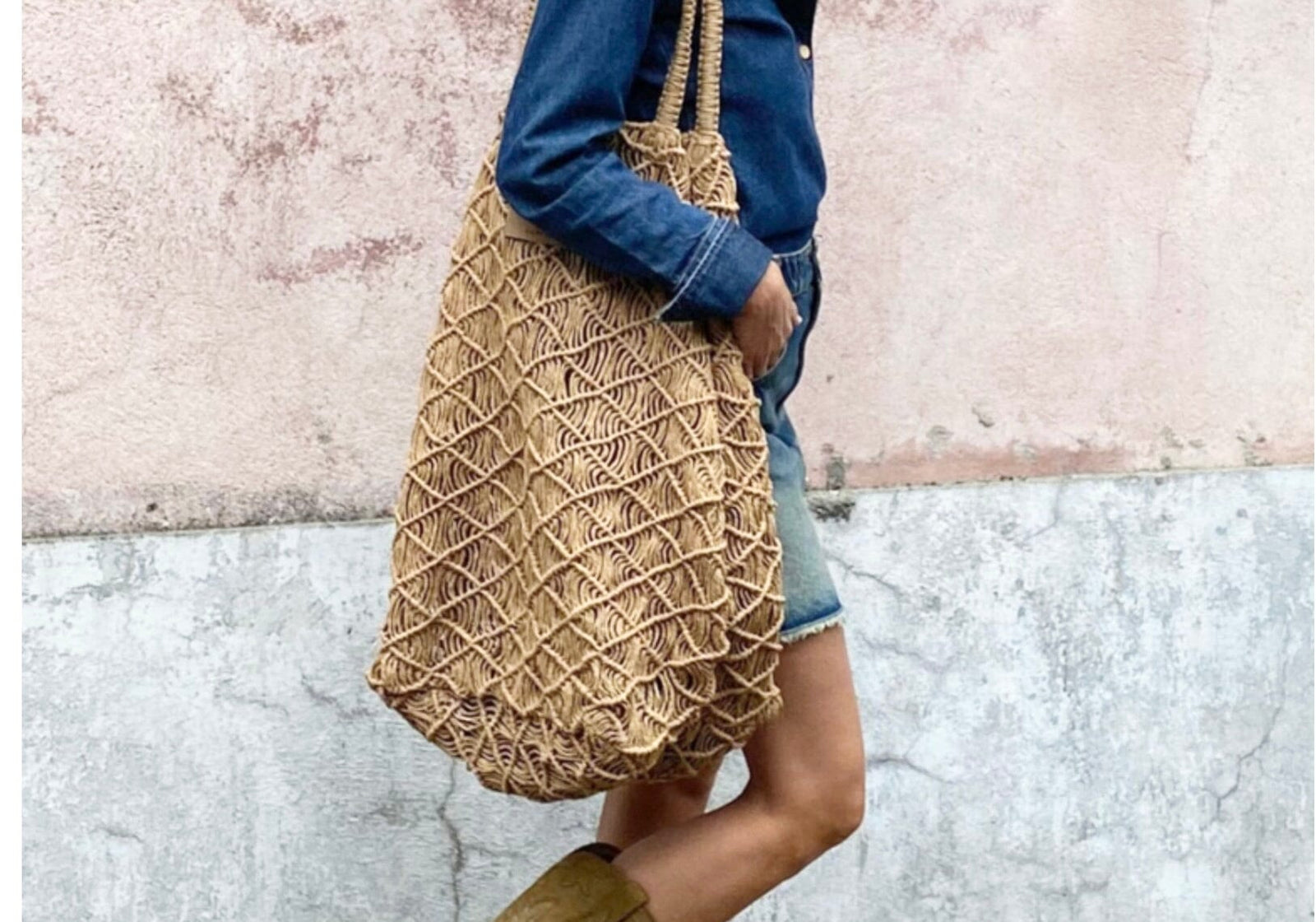 HAPPYHAUS XL Raffia natural uni