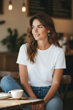 REJANE ROSENBERGER DESIGN Ohrring "Aquamarine" hellblau