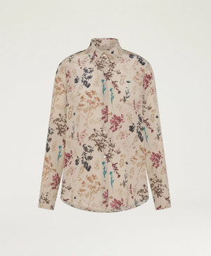 MOMONI Seidenbluse "Meudon" beibe multicolor