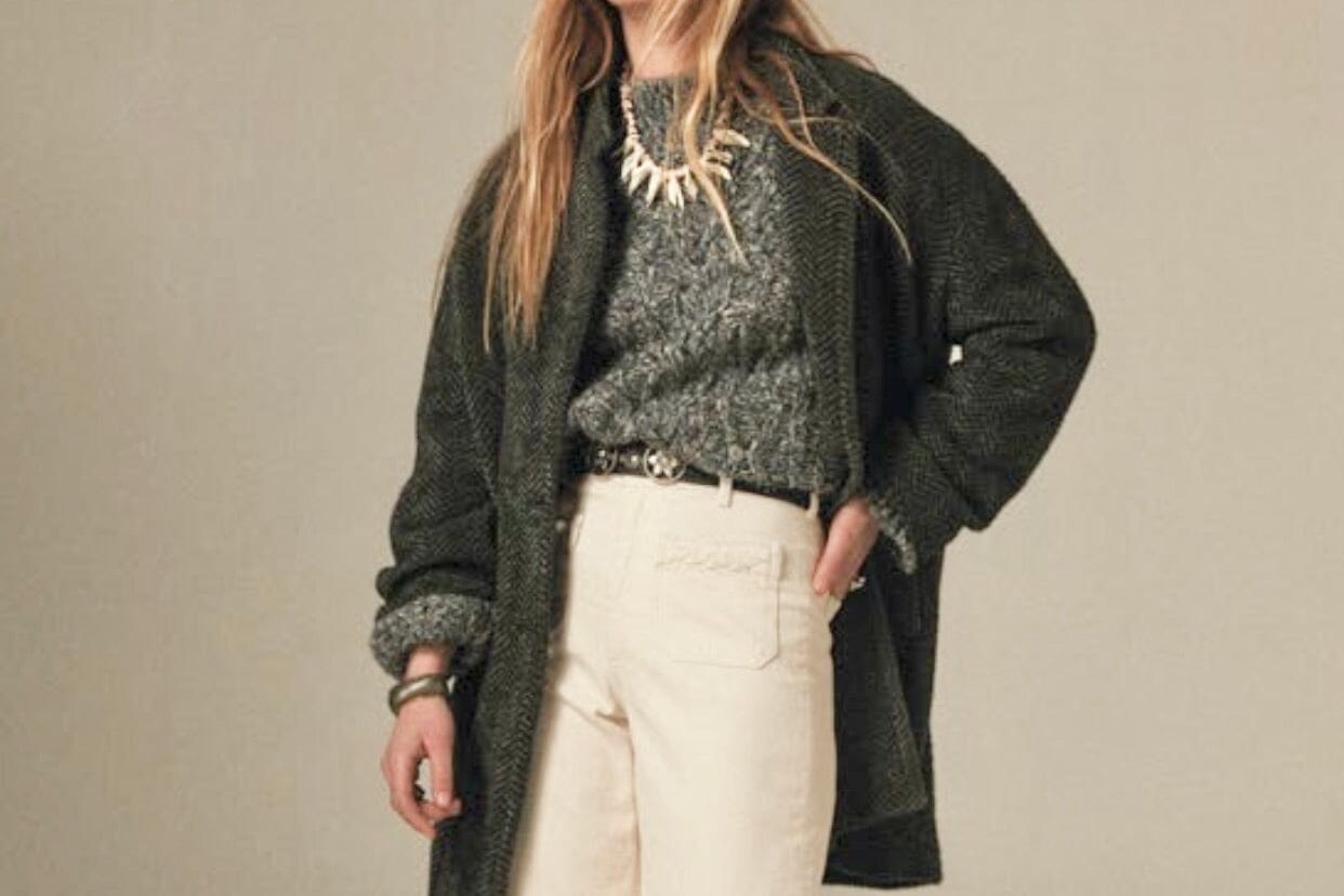 MAISON HOTEL Kurzmantel "MARCEAU" antra twist