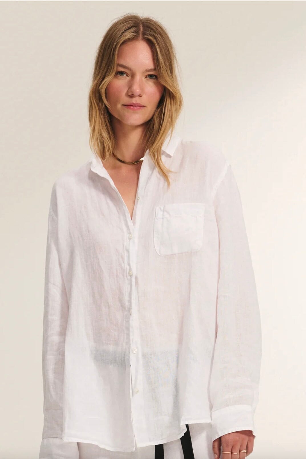 VELVET by Graham & Spencer Leinen Shirt "MULHOLLAND04"
