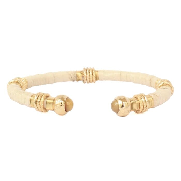 GAS BIJOUX "SARI" Raffia cream