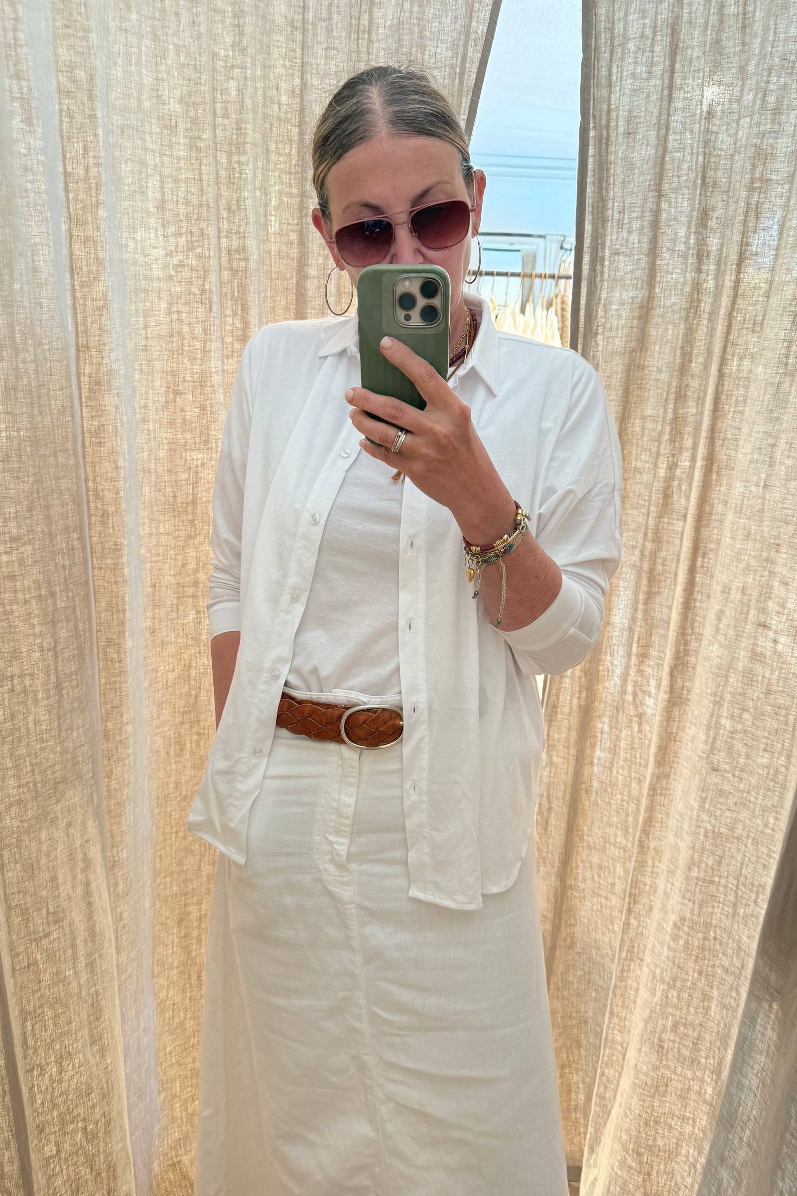 Choice by Réjane Rosenberger T-Shirt Hemd "NORMA" weiss