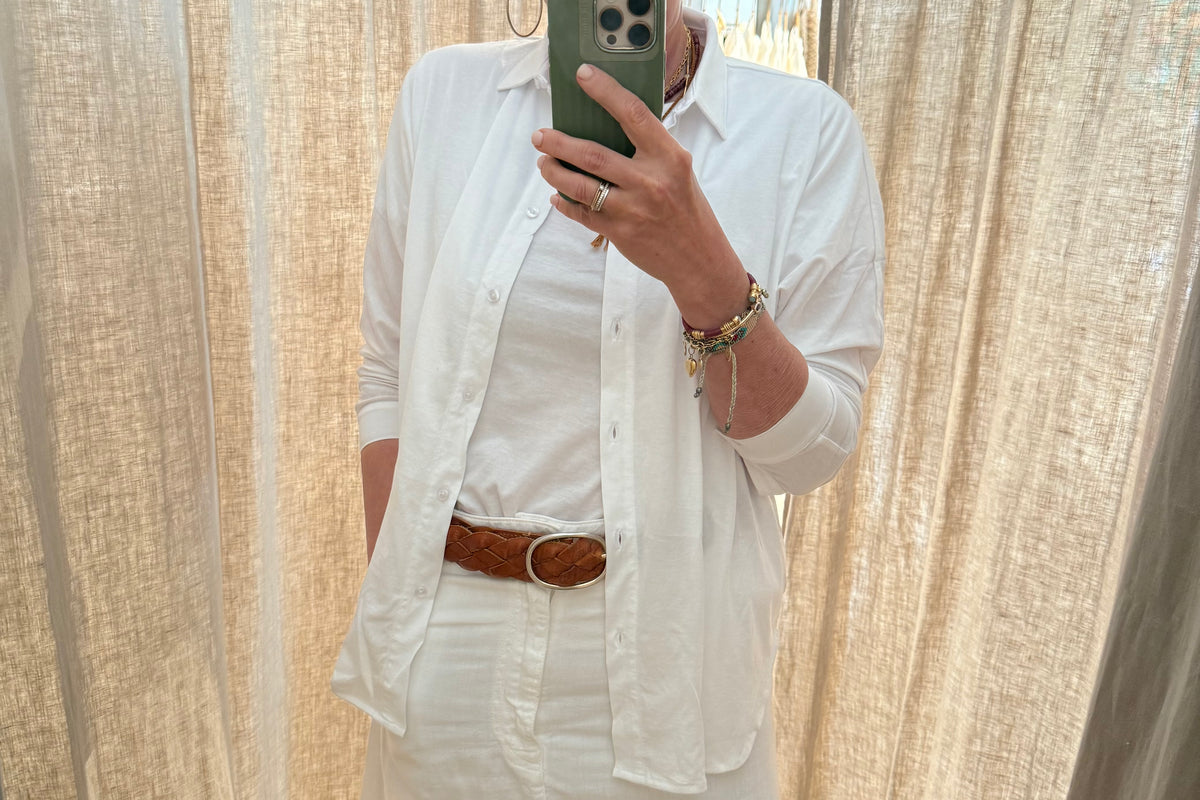 Choice by Réjane Rosenberger T-Shirt Hemd "NORMA" weiss