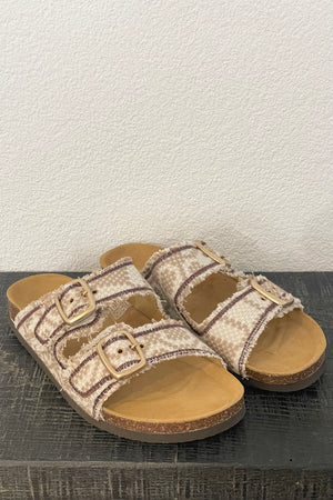 NINA LEUCA Birkenstock "LES GAZELLES" sand