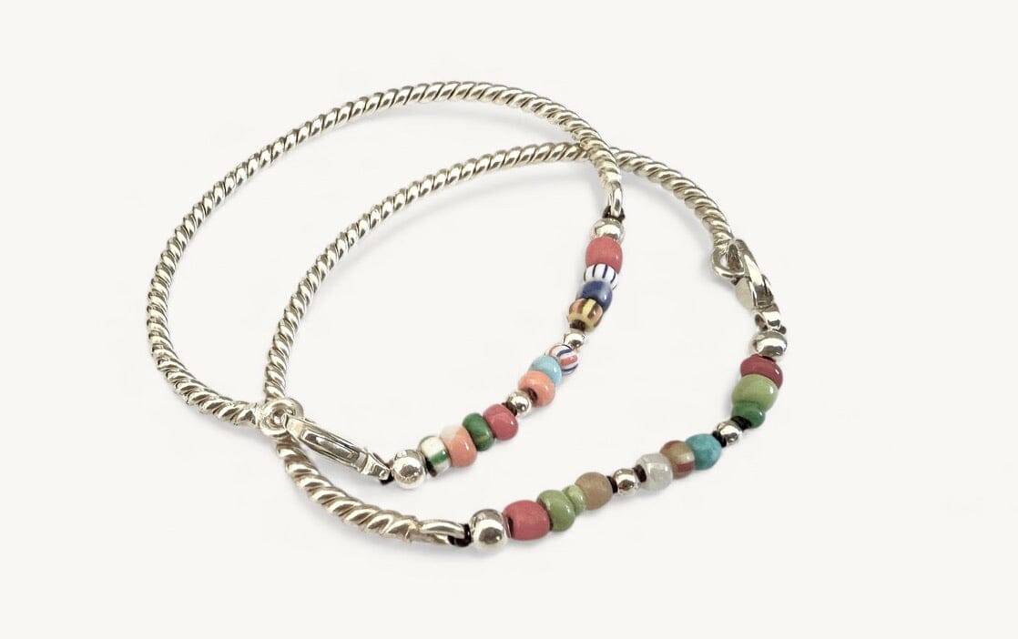 REJANE ROSENBERGER DESIGN Silberreif "TWIST" mit Ghanabeats