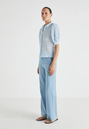 MASSCOB cotton trousers "AMUR" blue