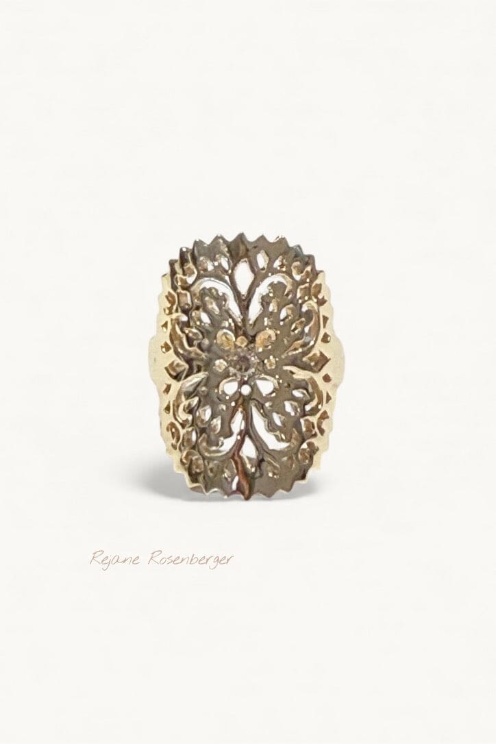 REJANE ROSENBERGER DESIGN Silberring "Nuon" mit Diamant