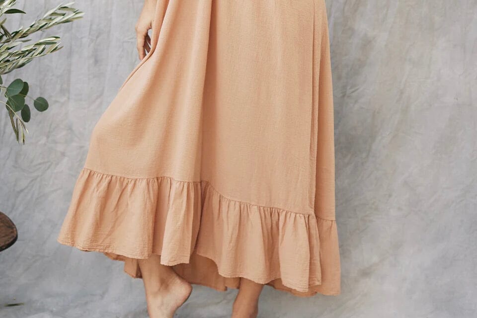 9seed - Paloma Dress white