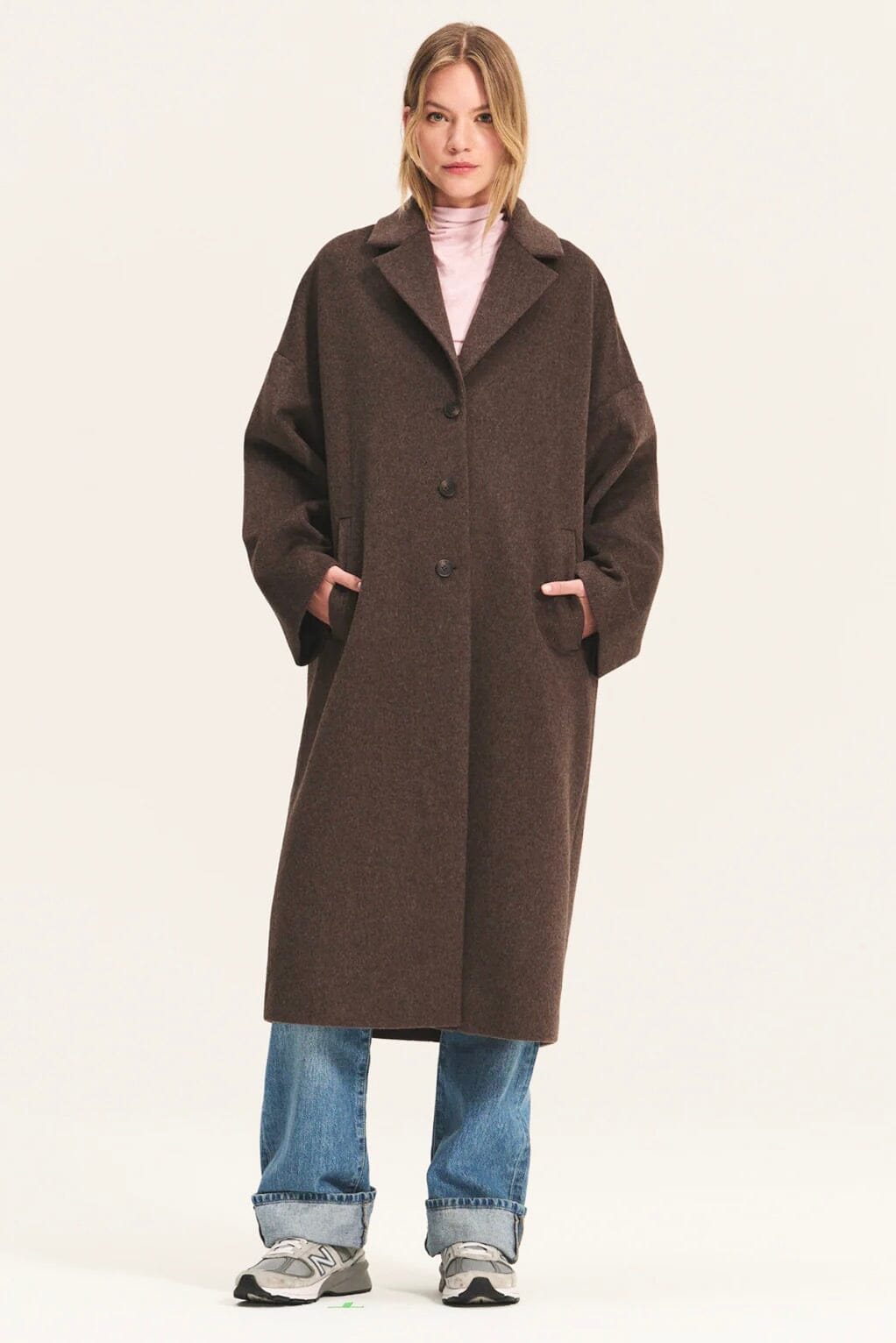 VELVET Wollmantel "LAFAYETTE07" mocha